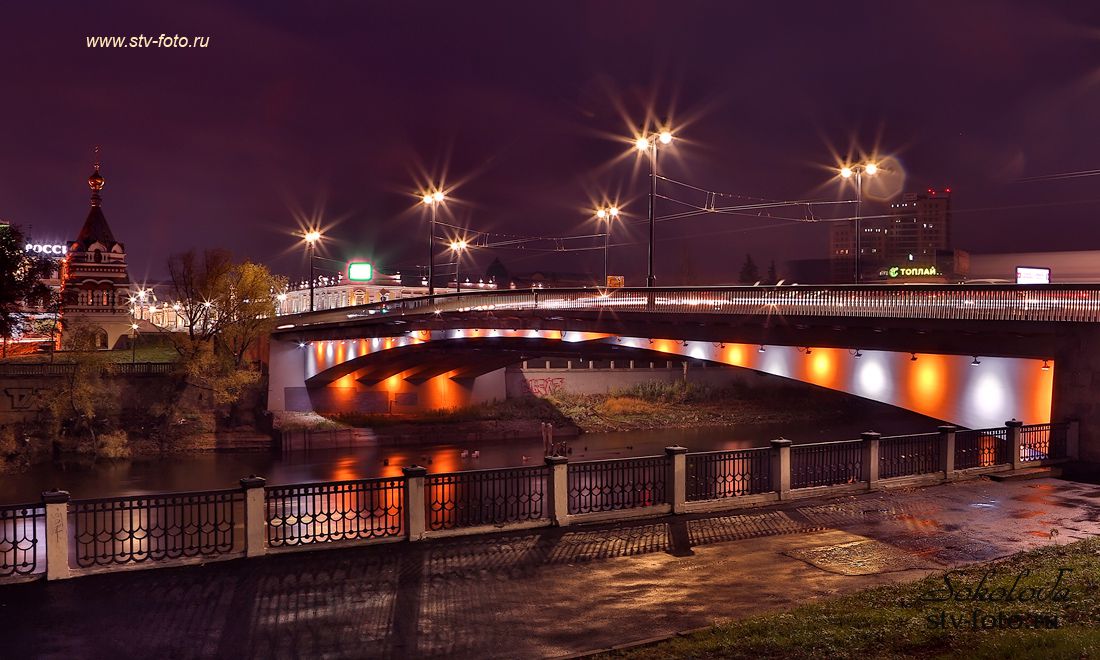 Юбилейный мост в Омске